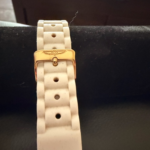 Invicta Angel Gold and White Multifunction Watch main image 5